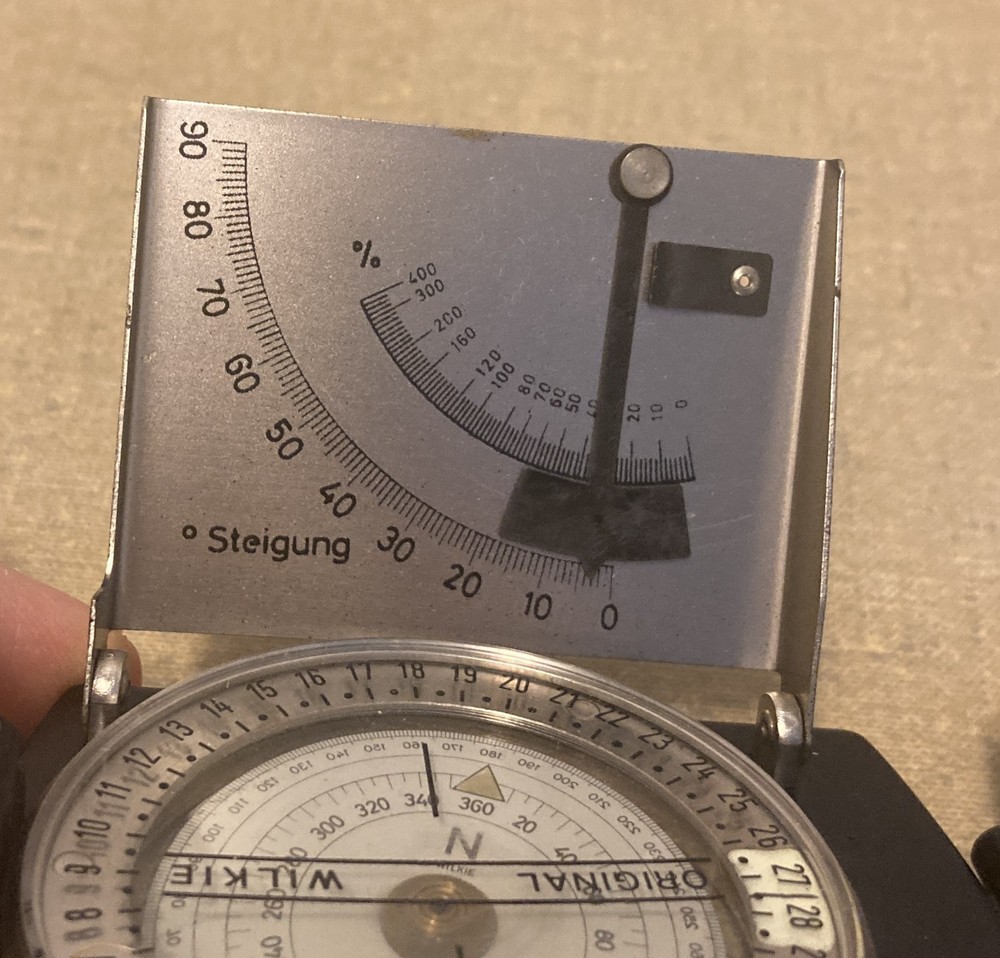 Wilkie Lensatic/Prismatic Compass Germany