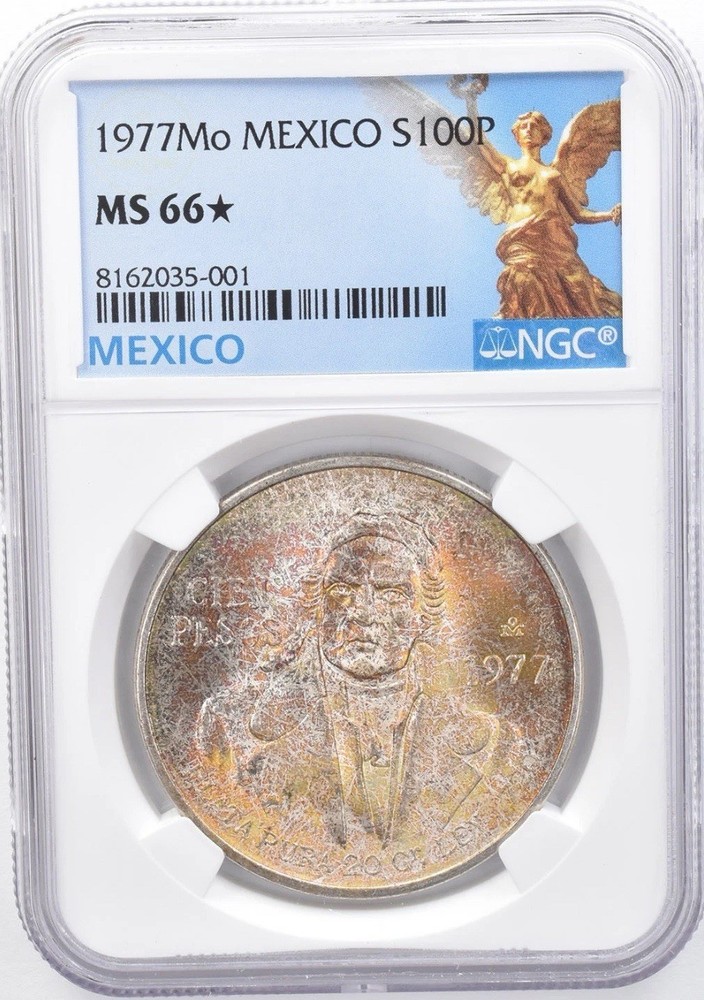 *TOP POP STAR*┃1977Mo MEXICO S100P┃RAINBOW TONED