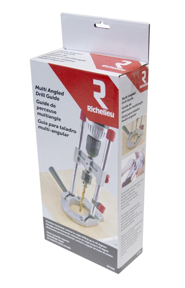 Portable Multi-Angled Drill Guide Attachment: Achieve Perfect Drilling Precision