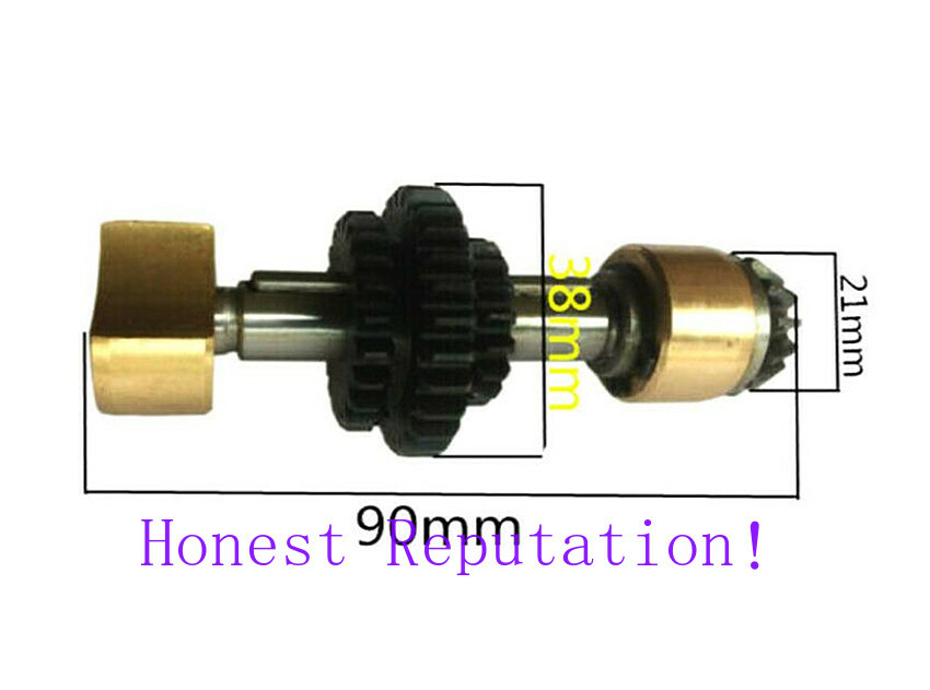 1Set Milling Machine CNC Part Automatic Feed Umbrella Triple Section Gear B29-35