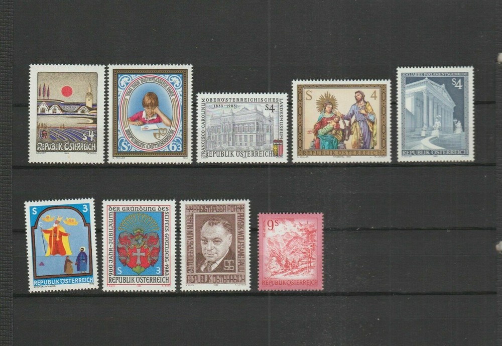 AUSTRIA - 1981 to 1985 - MINT/NH