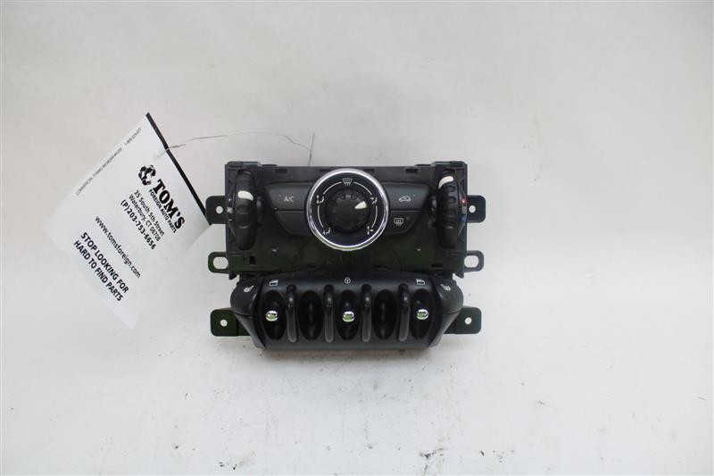 Used A/C Selector Switch fits: 2013 Mini COOPER w/AC w/o automatic temperature c