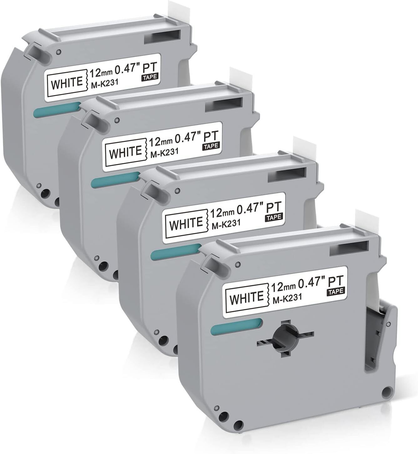 M-K231 M-K231s For Brother P Touch PT-M95,PT-90,PT-70,PT-65 Label Maker Refills
