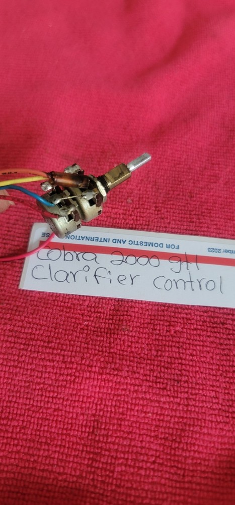 CLARIFIER CONTROL FOR CB RADIO COBRA 2000GTL