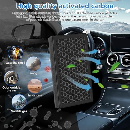 Model 3 Air Filter for Tesla, Air Conditional Replacement Cabin Air Filter Blue