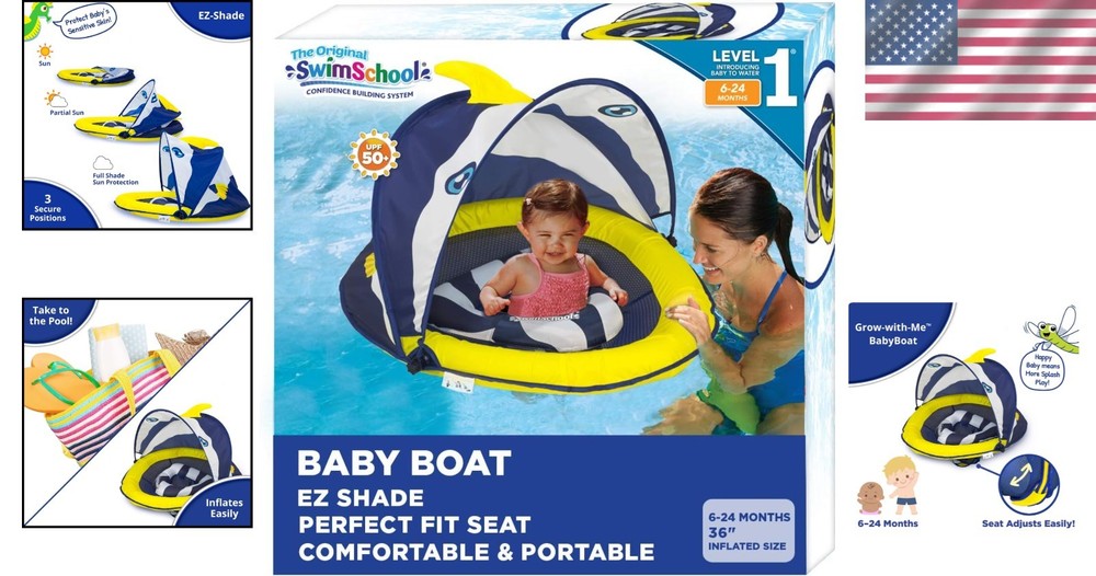Super Buoyant Infant Pool Float - Ages 6-24