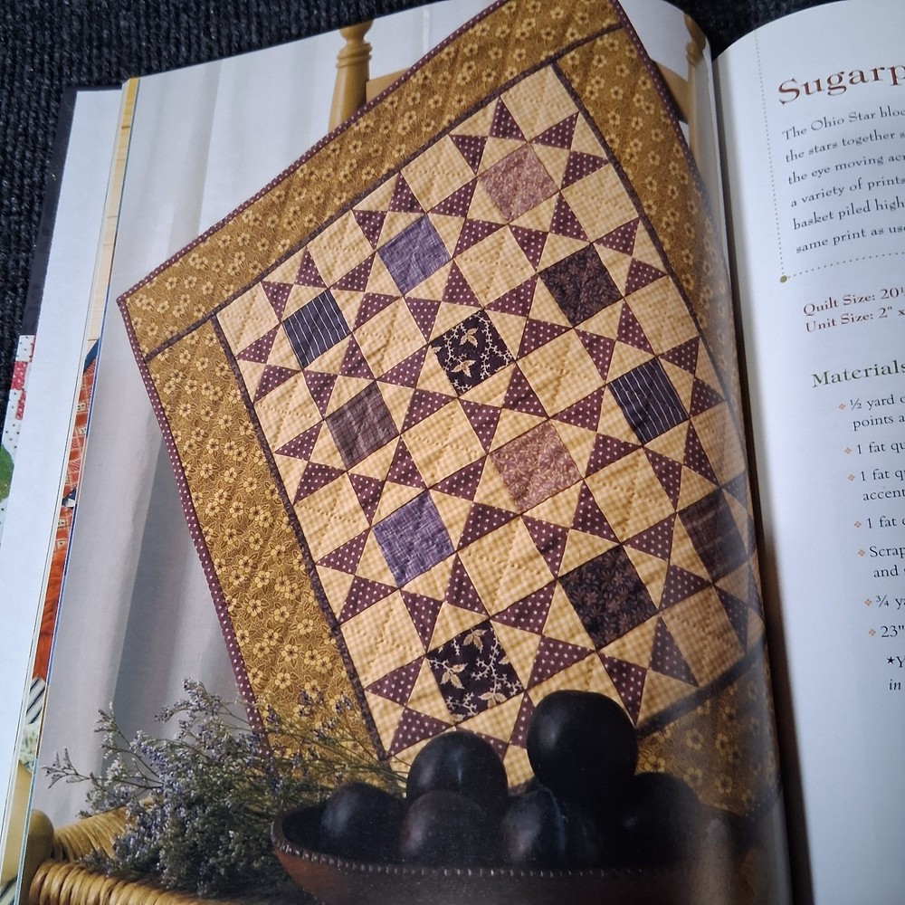 Bits and Pieces 18 Small Quilts from Fat Quarters Hardback Soltys