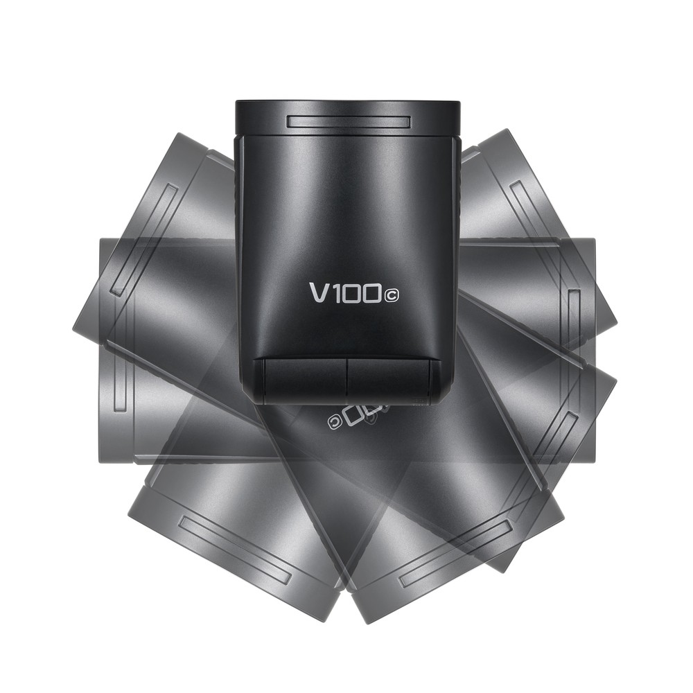 US Godox V100C Round Head Camera Flash Wireless Transmission Speedlight Flash
