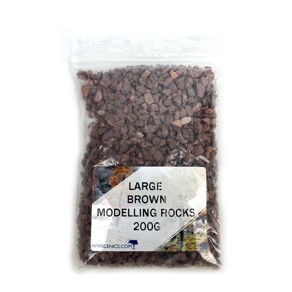 Large Brown Modelling Rocks 2-5mm | Wargame Scenery & Basing Material