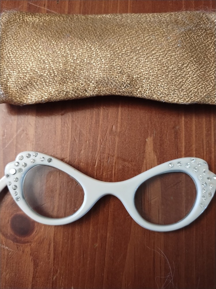 Vtg. Opera Glasses With Case