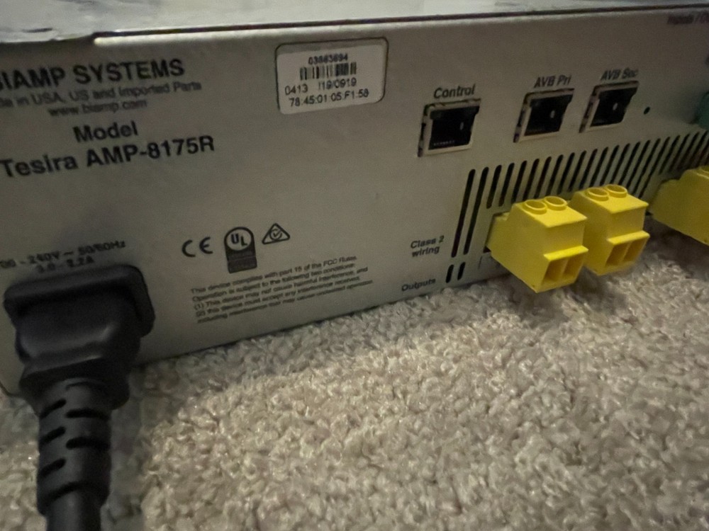 Biamp Tesira AMP-8175R