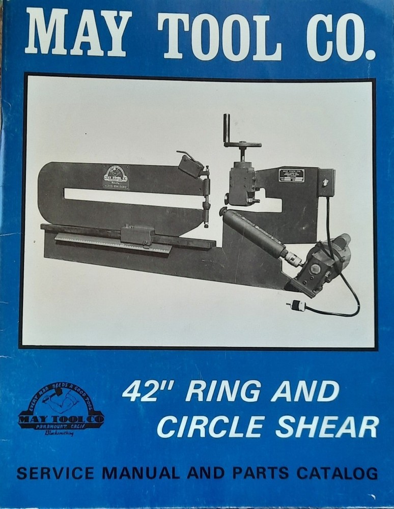 May Tool MTC-42V3/4 Circle Shear