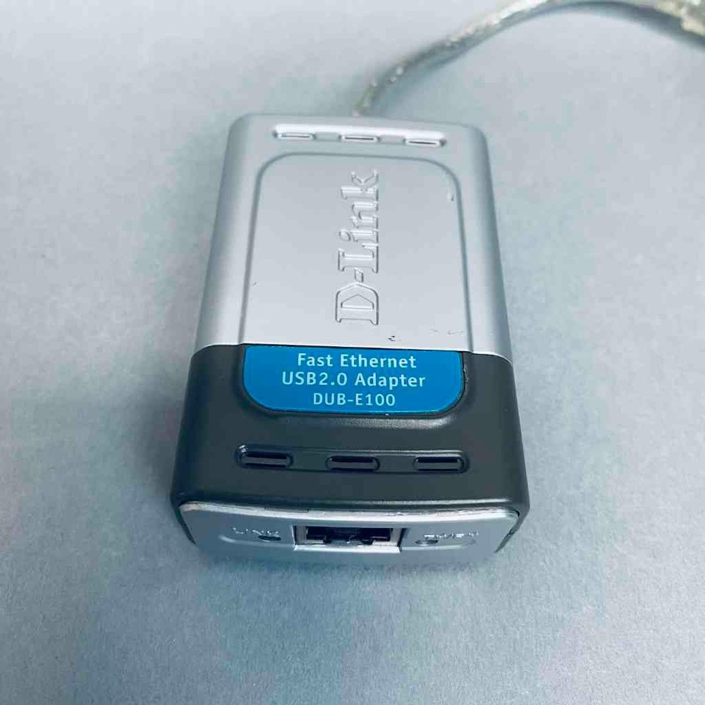 D-Link High-Speed Ethernet Adapter USB 2.0 to Ethernet