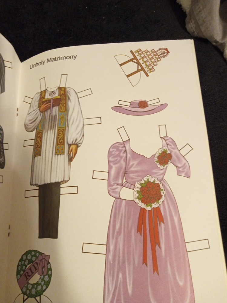 Vintage Monster Paper Dolls