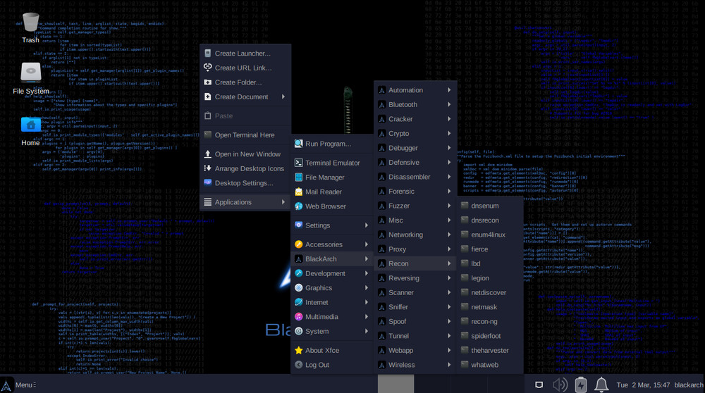 BlackArch Linux Penetration Testing 2800 Tools FAST 32GB USB 3.0