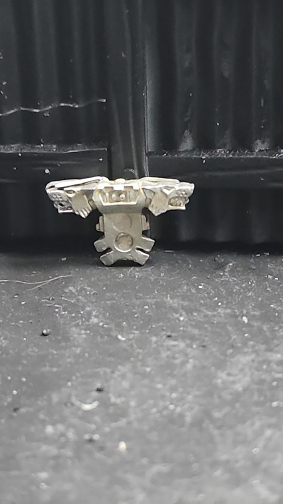 OOP Warhammer 40k Bits Space Marines Space Wolves Wolf Head Backpack Metal Multi