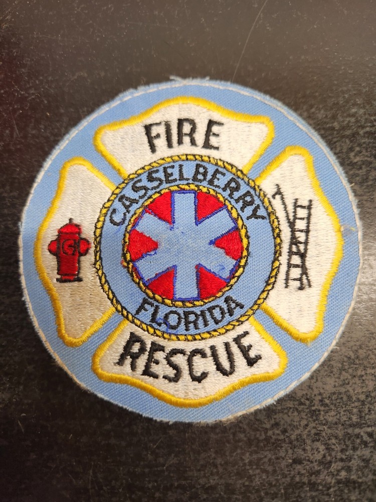 Vintage Casselberry Florida Fire Department Patch