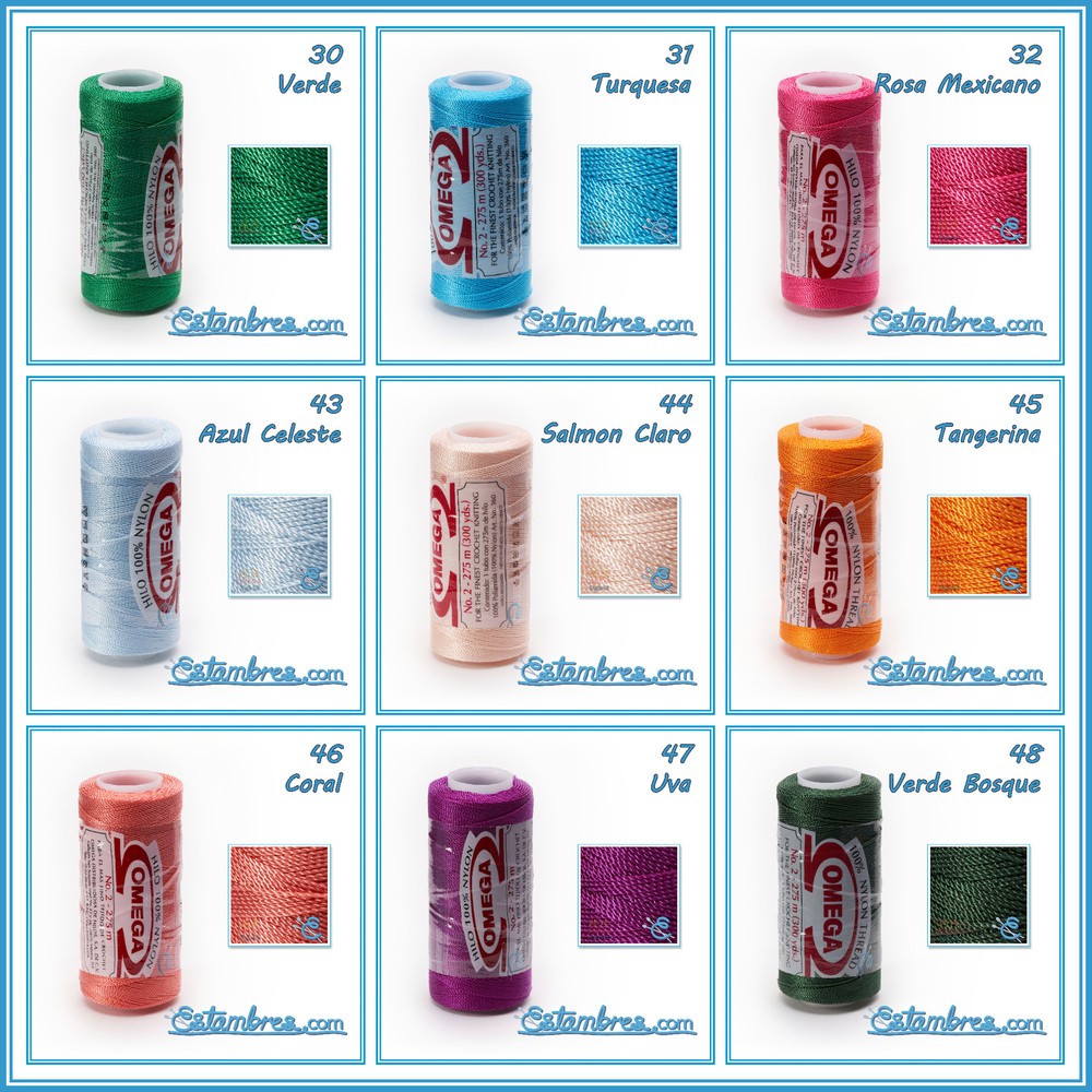 NYLON NO.2 by Omega - Strong 100% Nylon String Cord