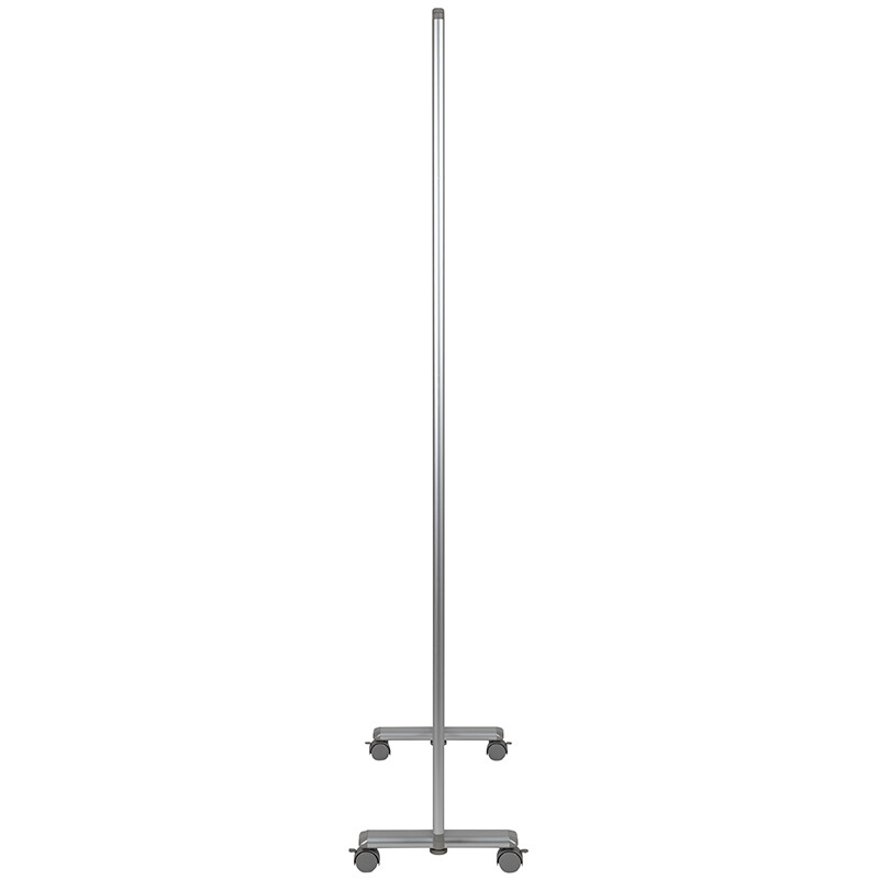 Transparent Acrylic Mobile Partition with Lockable Casters 3 sizes 1-3 sections