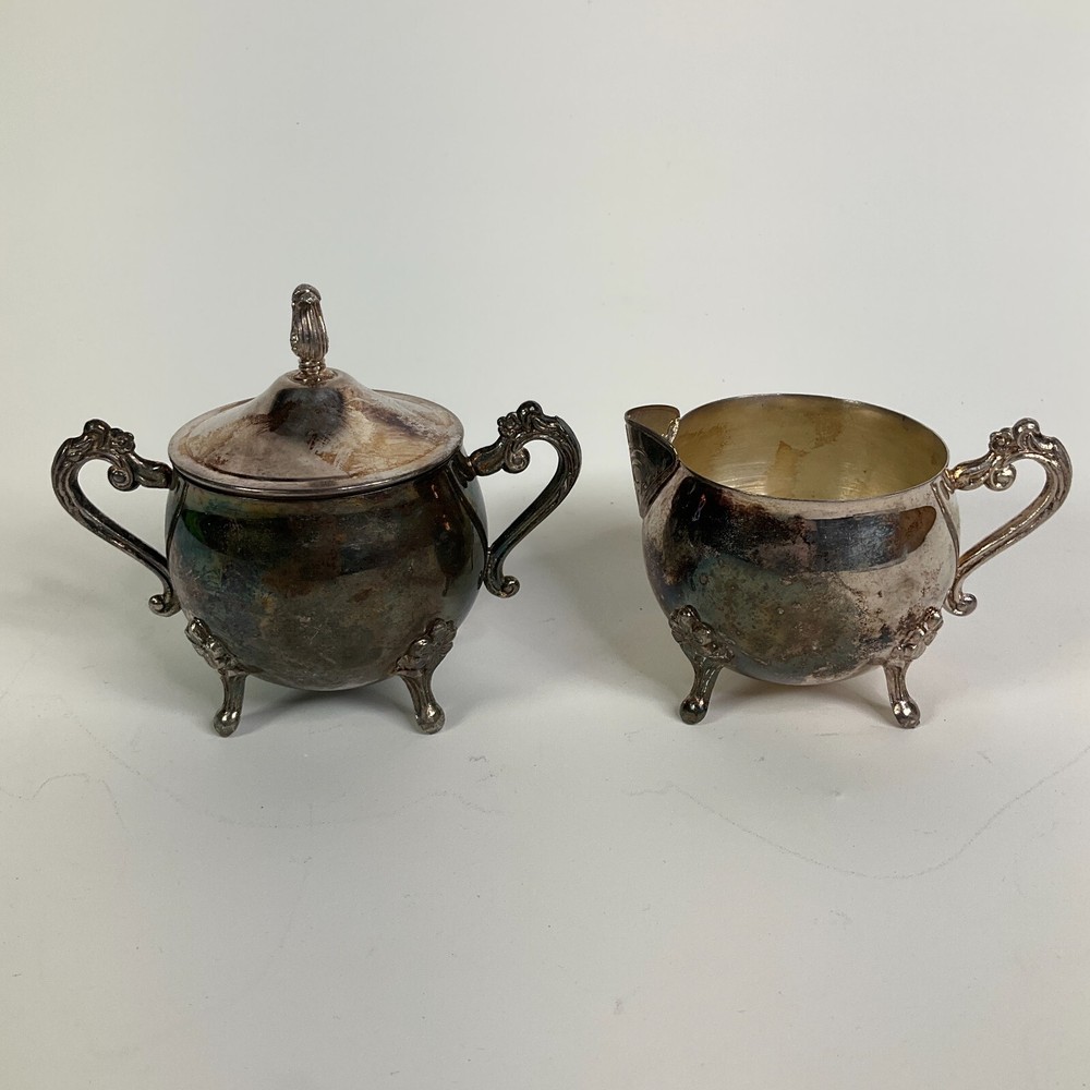 Vintage Leonard Silver Plated 5 Piece Tea Set