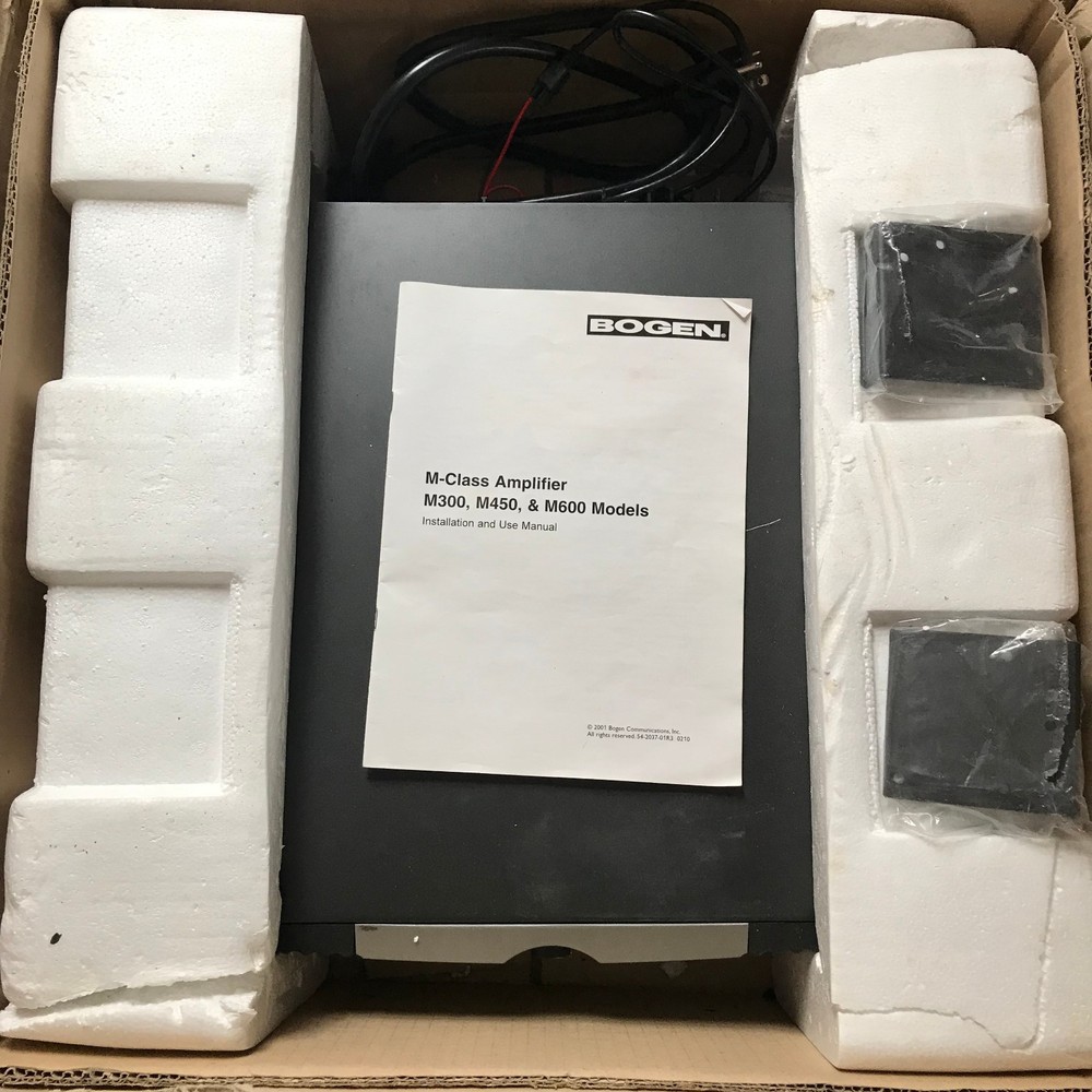 Bogen M-Class M600 Watt Amplifier