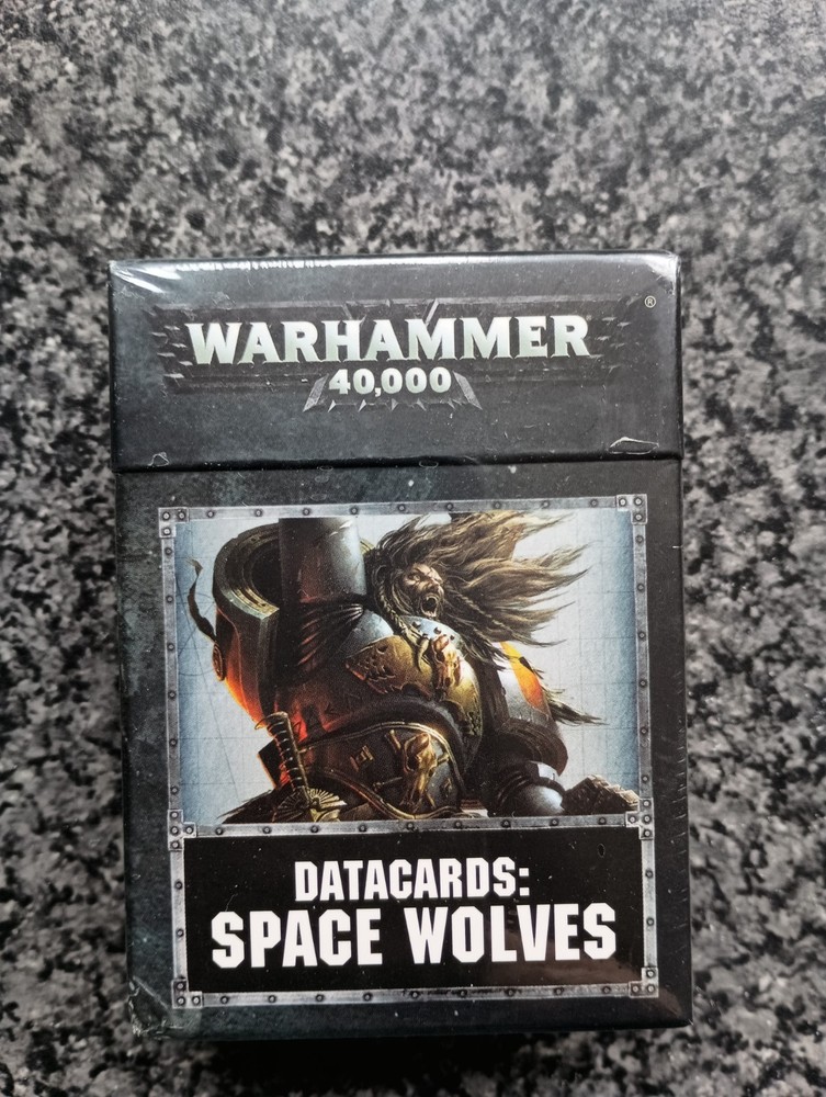 Datacards: Space Wolves (Warhammer 40k reference cards, 8e/2018)