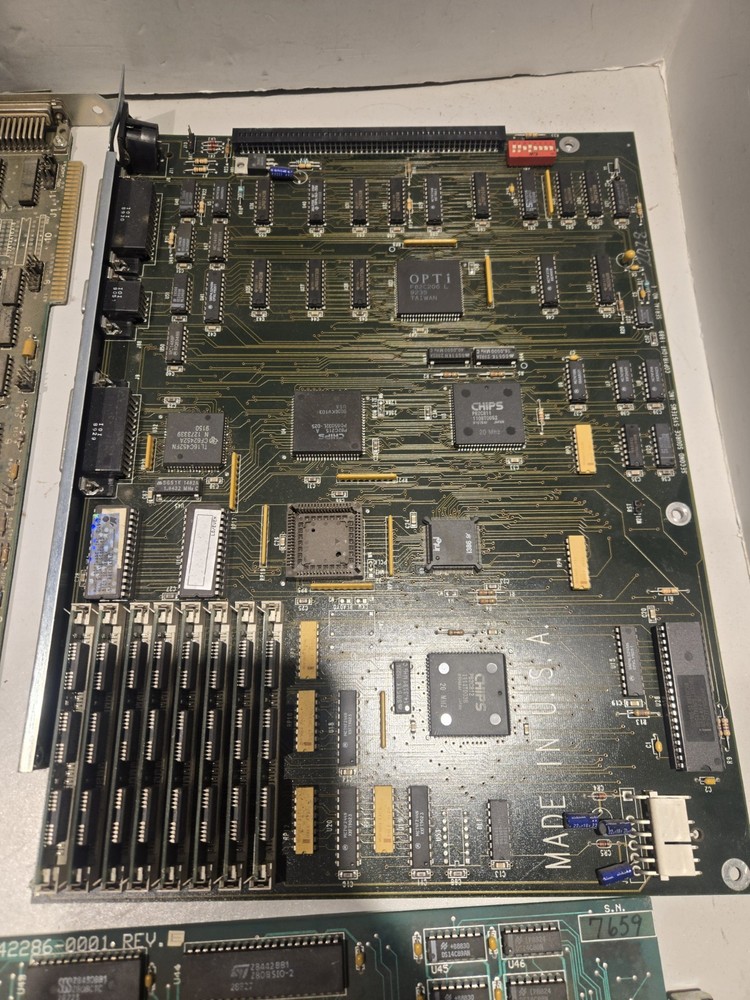 Vintage Texas instruments System 1100 Boards Untested Read Description