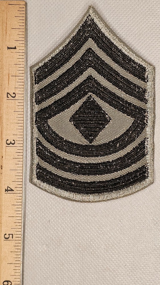 U.S. Marine Corps First Sergeant Rank Patch