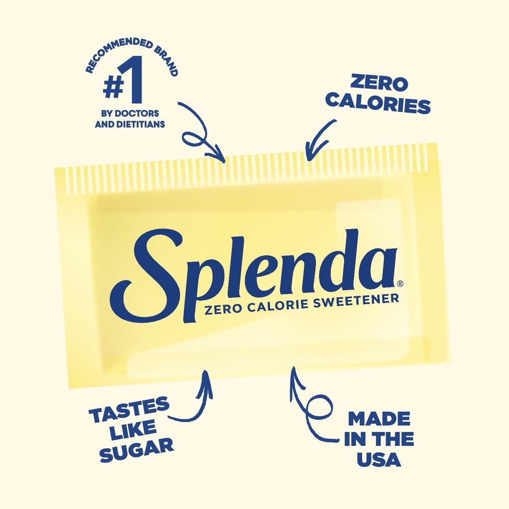 SPLENDA Zero Calorie Sweetener, 200 Count Packets