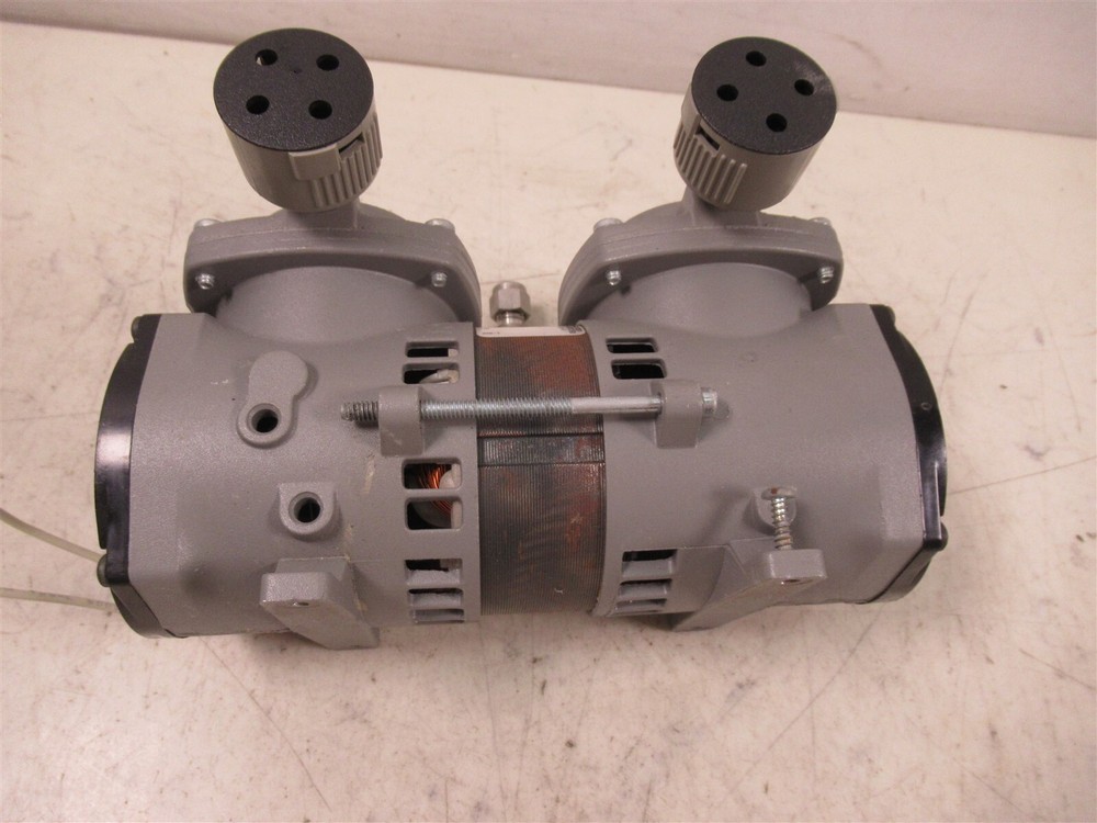 Thomas 2107CA20 C Motor Compressor / Vacuum Pump Dual Head Unit