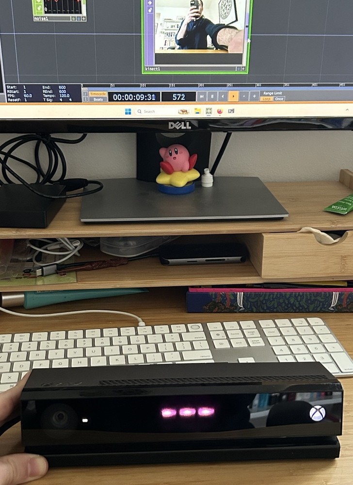 Microsoft Xbox One Kinect Sensor 1520 with Converter/Adapter, tested, works!