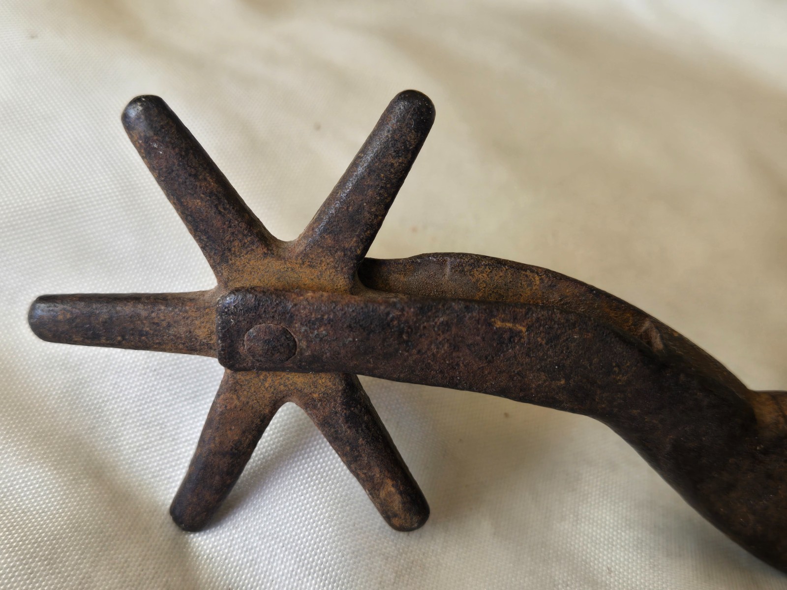 Antique Large Iron Spur