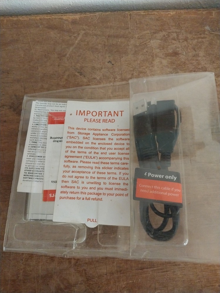 Clickfree Automatic Backup Multi-PC 160GB NIP