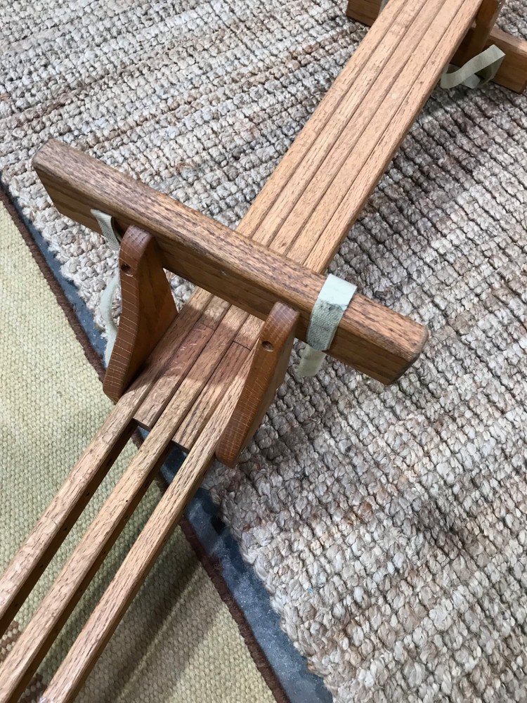 Oak Floor To Ceiling Bike Rack Adjustable