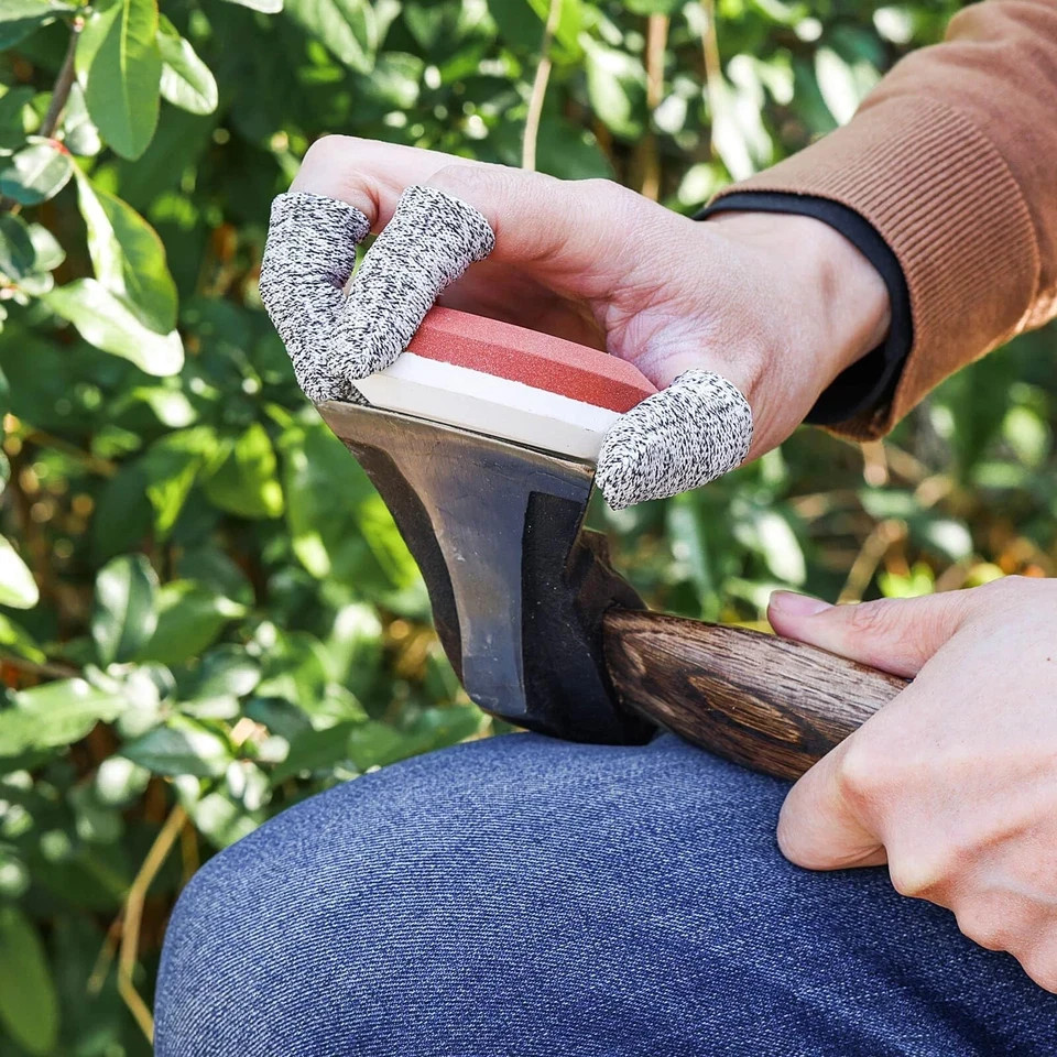 Axe Sharpener - Multipurpose Axe/Hatchet Sharpening Stone - Whetstone Blade & To