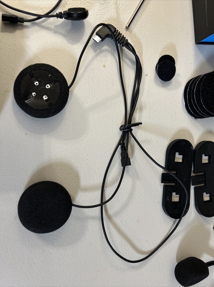 Freed Conn Motorcycle Helmet Bluetooth Intercom Lot T-COM VB SC ~UNTESTED~