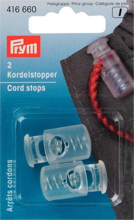 Prym Transparent Cord Stops 1 Hope