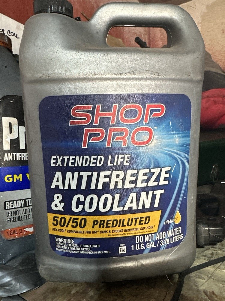 Antifreeze & Coolant 50/50 Pre Diluted, ORANGE