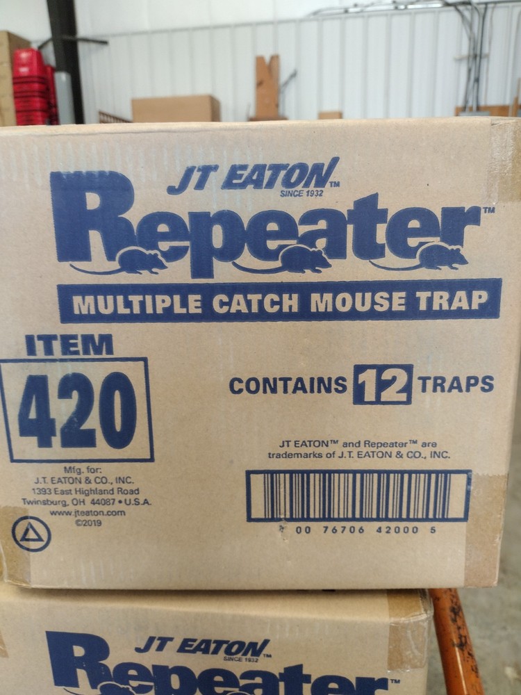 12 Humane Tin Cat Mouse Rodent Trap Multiple Catch & Release No Kill Pet Safe