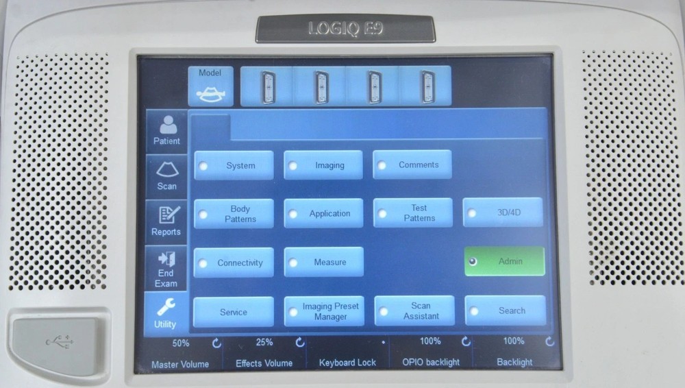 GE LOGIQ E9 Cardiovascular System 5205000-8