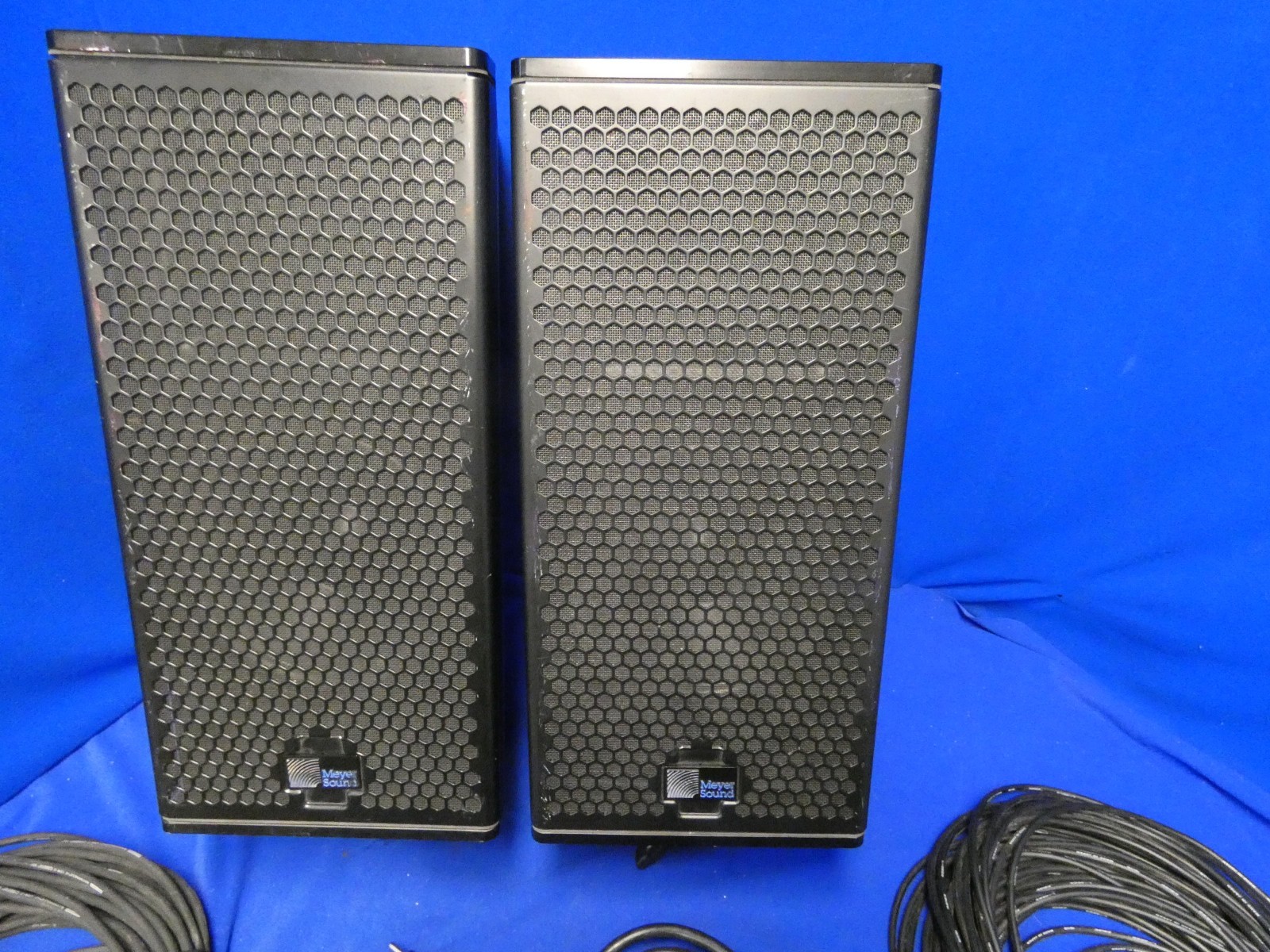 Meyer Sound UP Junior Powered Loudspeaker QTY 2 w/Power Cords, Pelican 1640 Case