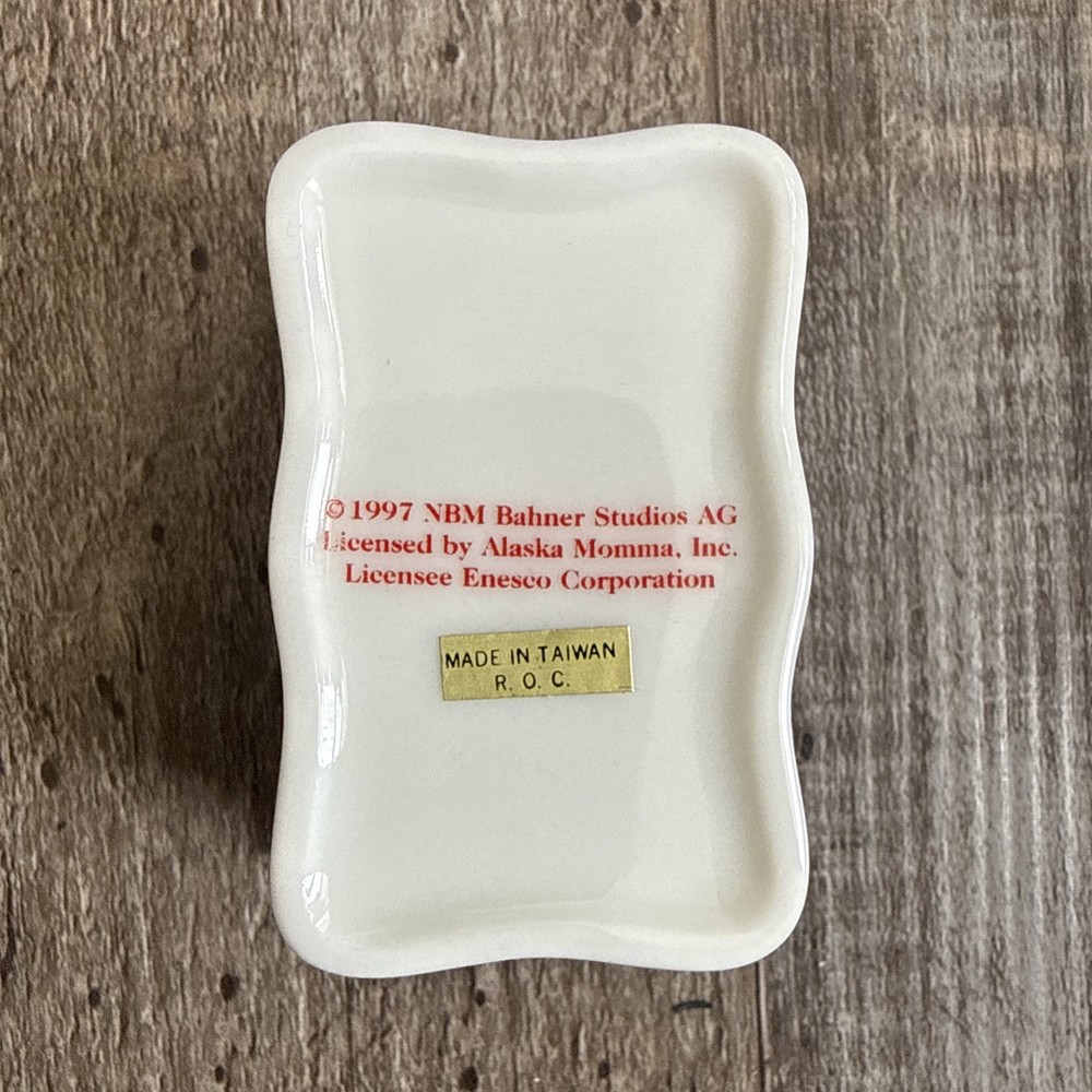 1997 Bahner Studios Alaska Momma Trinket Box