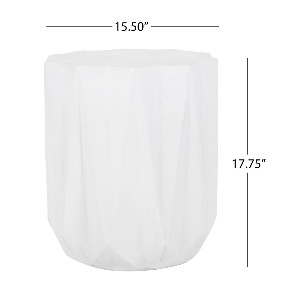 Outdoor Light Weight Concrete Side Table