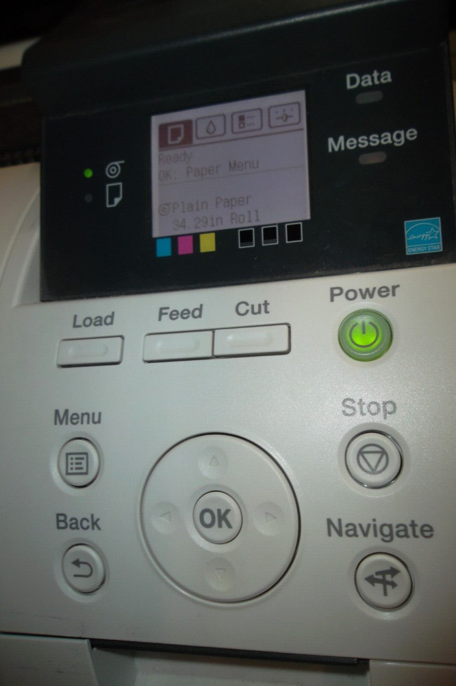 Canon imagePROGRAF iPF760 Plotter 36" Color Inkjet Large Format Printer w/inks