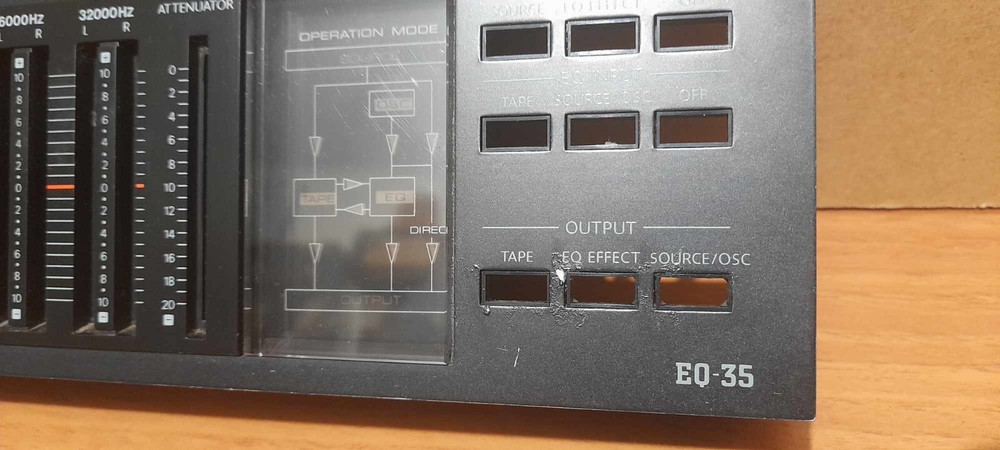 ONKYO EQ-35 FACEPLATE