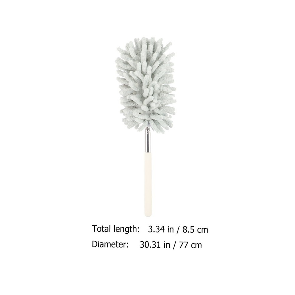 2pcs Hand Duster Telescopic Dust Sweeper Dust Cleaning Tool Bendable Duster