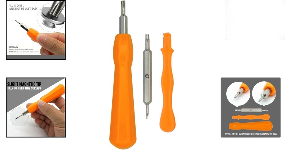 Universal Double-Ended Doorbell Screwdriver for Effortless Battery Changes