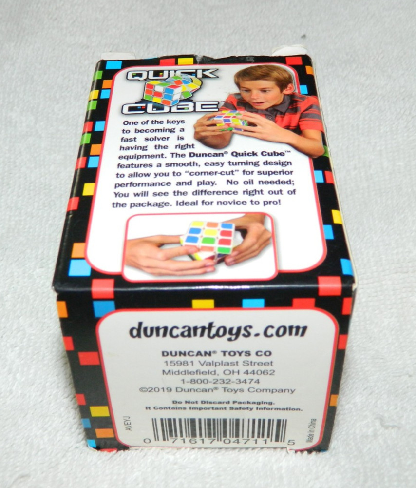 3x3x3 Puzzle LOT Duncan Quick Cube + Mirror MISSING PANELS