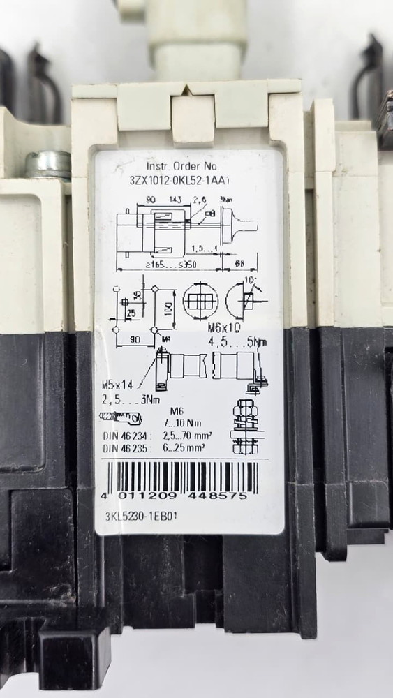 Siemens | 3KL5230-1AB01 | Switch disconnector | Made in Germany