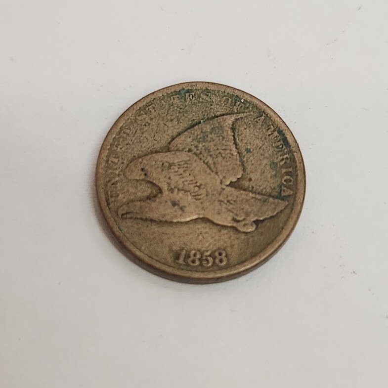 1858 Flying Eagle Cent